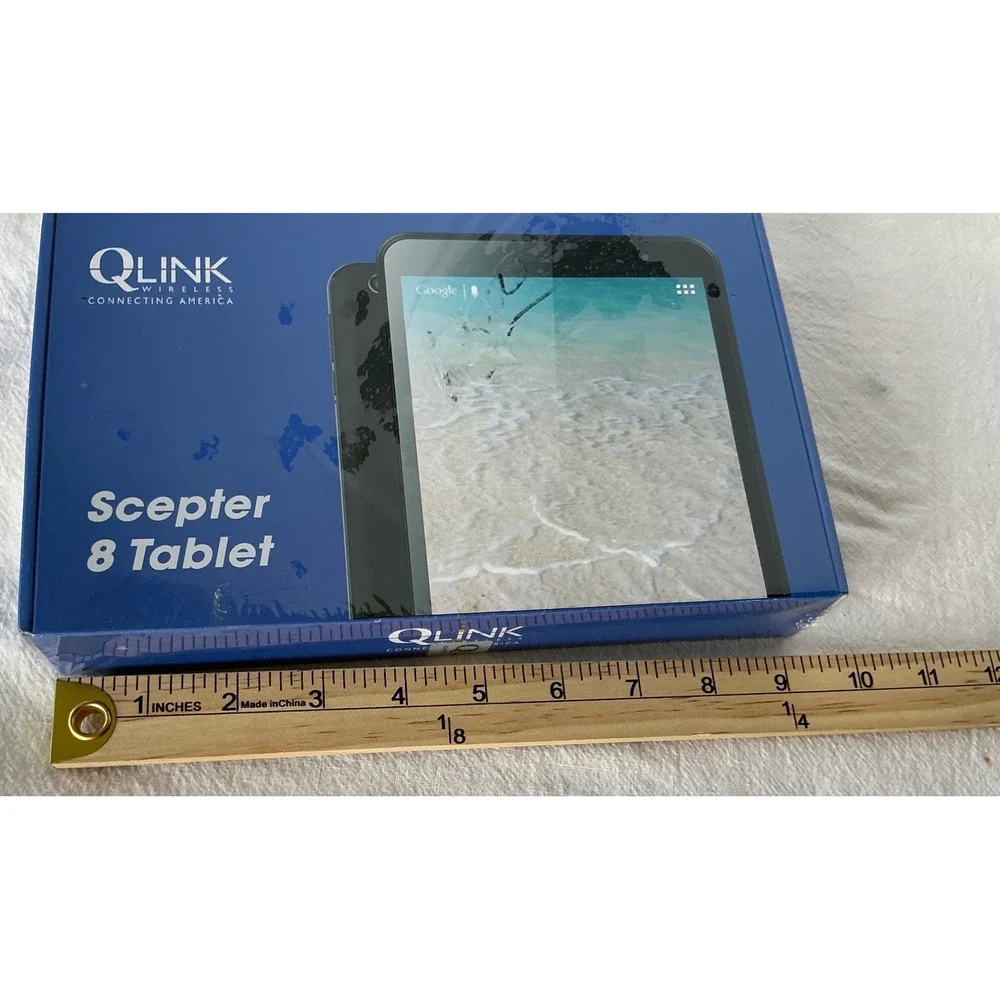 Q Link Wireless‎ Scepter 8 Tablet Android 11 8in IPS 16GB Black New NWT